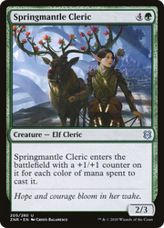 Springmantle Cleric (ZNR-205) - Zendikar Rising
