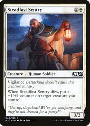 Steadfast Sentry (M20-040) - Core Set 2020 Foil
