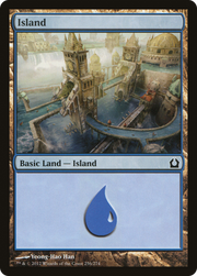Island (RTR-256) - Return to Ravnica