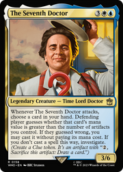 The Seventh Doctor (WHO-158) - Doctor Who Foil