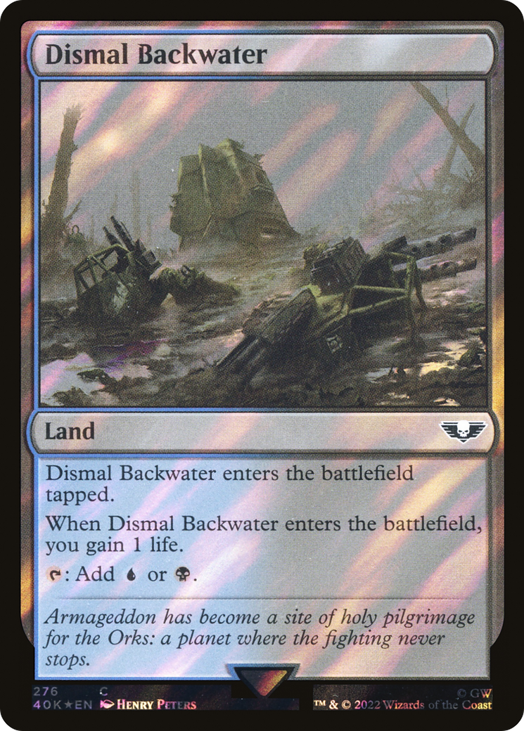 Dismal Backwater (40K-276) - Warhammer 40,000 Commander Foil