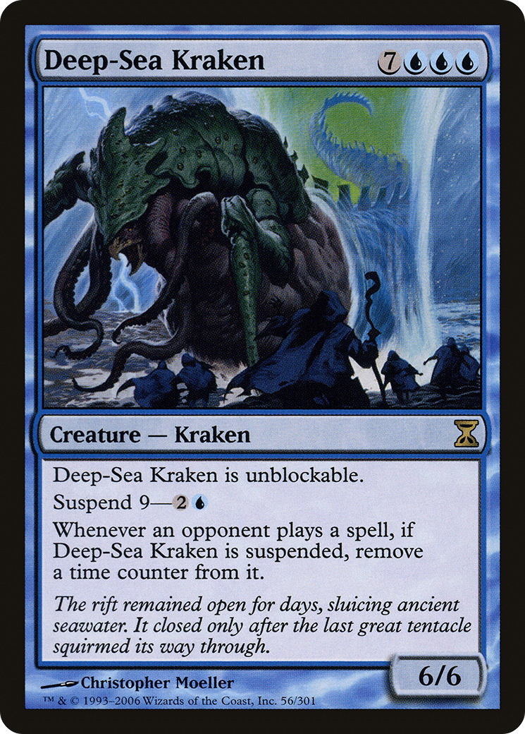 Deep-Sea Kraken (TSP-056) - Time Spiral Foil