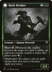 Burly Breaker // Dire-Strain Demolisher (DBL-174) - Innistrad: Double Feature: (Double Faced Transform) Foil