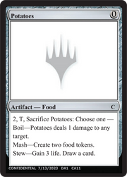 Potatoes (UNK-CAA) - Unknown Event