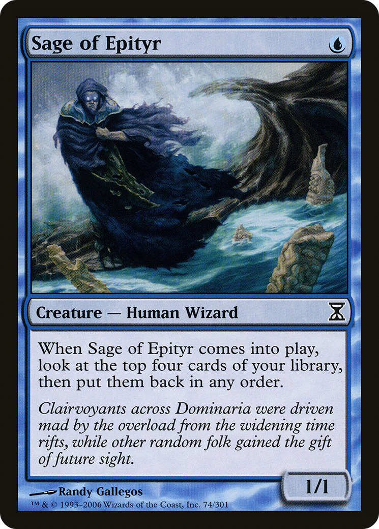 Sage of Epityr (TSP-074) - Time Spiral