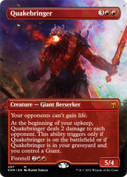 Quakebringer (KHM-297) - Kaldheim (Borderless) Foil