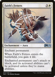 Faith's Fetters (M21-017) - Core Set 2021 Foil