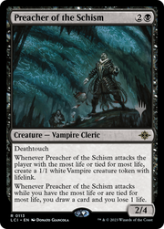 Preacher of the Schism (PPLCI-113) - The Lost Caverns of Ixalan Promos