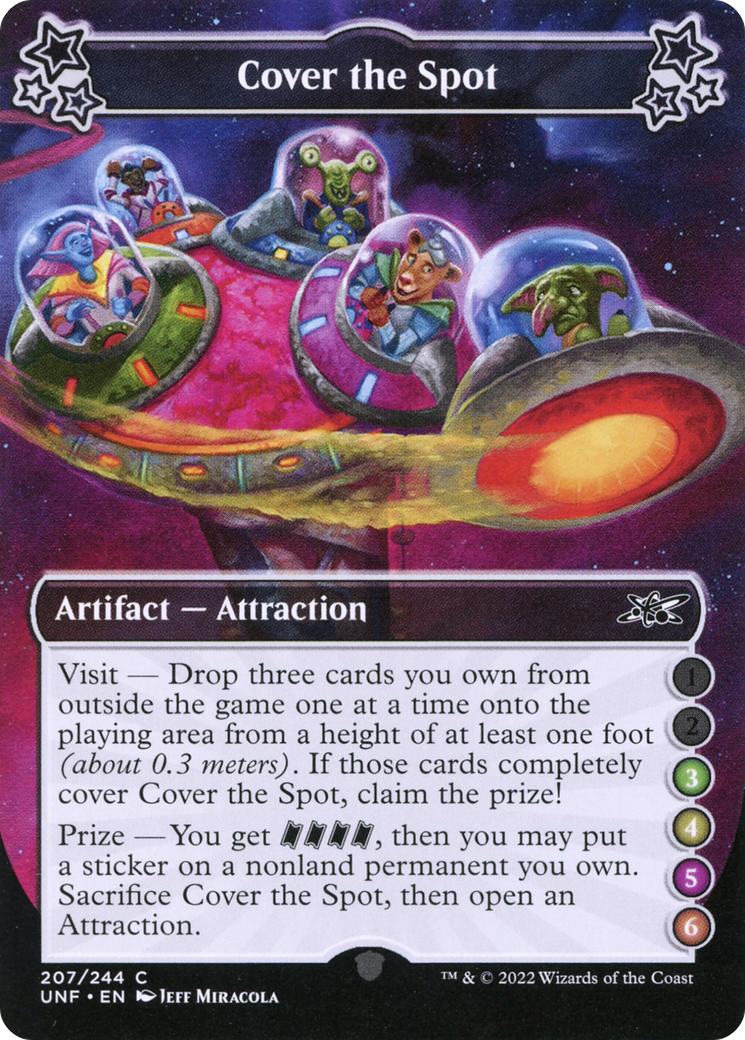 Cover the Spot (UNF-207) - Unfinity Foil