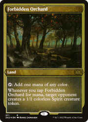 Forbidden Orchard (2X2-571) - Double Masters 2022 Etched Foil