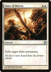 Glare of Heresy (THS-015) - Theros Foil