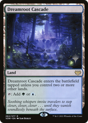 Dreamroot Cascade (PPDMU-262P) - Innistrad: Crimson Vow Promos Foil
