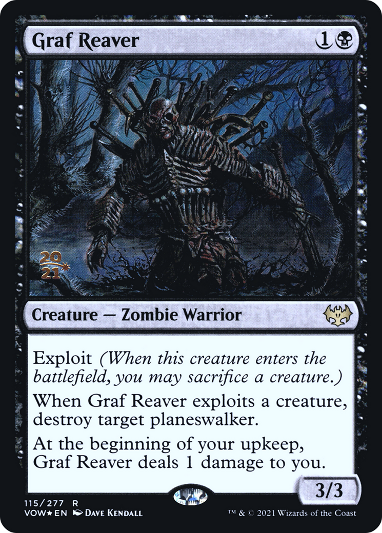 Graf Reaver (PRE-115S) - Innistrad: Crimson Vow Promos Foil