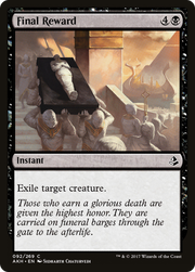 Final Reward (AKH-092) - Amonkhet