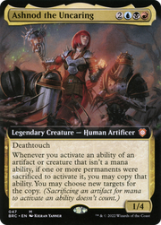 Ashnod the Uncaring (BRC-047) - The Brothers' War Commander: (Extended Art)