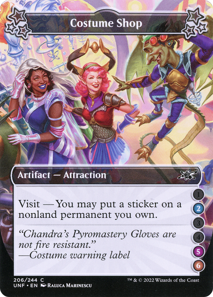 Costume Shop (UNF-206) - Unfinity Foil
