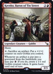 Krenko, Baron of Tin Street (PRE-135) - Murders at Karlov Manor Promos Foil