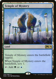 Temple of Mystery (PPM20-255) - Core Set 2020 Promos Foil
