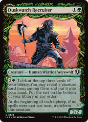 Duskwatch Recruiter (Showcase) (INR-323) - Innistrad Remastered: (Showcase) Foil