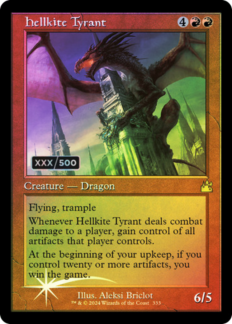 Hellkite Tyrant (RVR-333) - Ravnica Remastered Foil