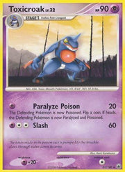 Toxicroak 031  - Reverse Holofoil Majestic Dawn - Rare