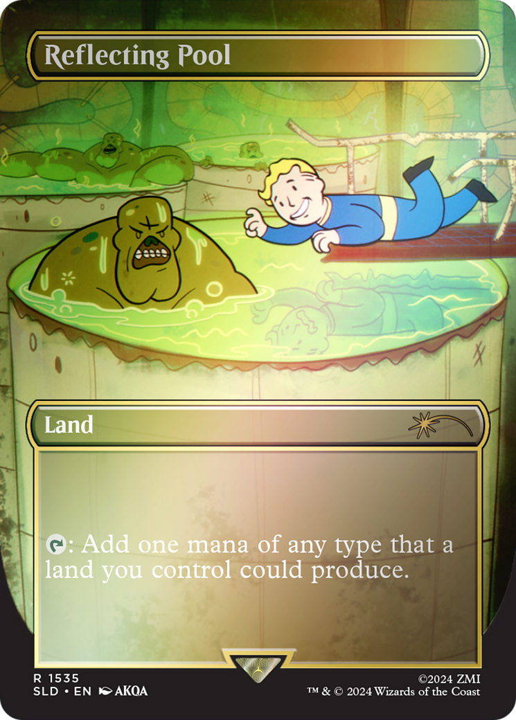 Reflecting Pool (SLD-1535) - Secret Lair Drop (Borderless) Foil