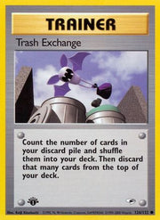Trash Exchange 126/132  - 1st Edition Gym Heroes - Common