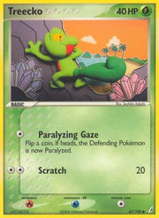Treecko 067/100  - Reverse Holofoil Crystal Guardians - Common