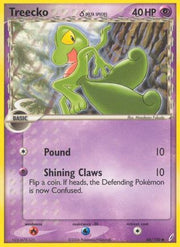 Treecko (Delta Species) 068/100  Crystal Guardians - Common