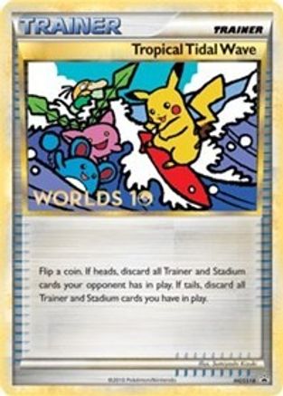 Tropical Tidal Wave HGSS18  - Holofoil HGSS Promos - Promo
