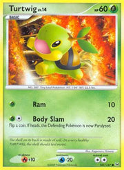 Turtwig 101/127  - Reverse Holofoil Platinum - Common