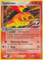 Typhlosion 017  - Reverse Holofoil Unseen Forces - Holo Rare