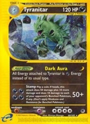 Tyranitar (66) 066  - Reverse Holofoil Expedition - Rare