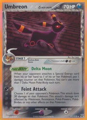 Umbreon (Delta Species) 017  - Holofoil Delta Species - Holo Rare