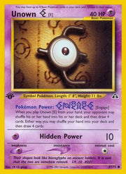 Unown [E] 067/75  - 1st Edition Neo Discovery - Common
