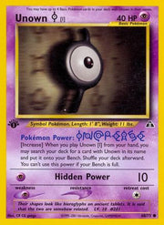 Unown [I] 068/75  - 1st Edition Neo Discovery - Common