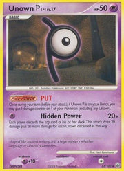 Unown [P] 033  Majestic Dawn - Rare