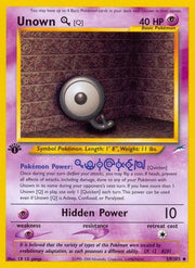 Unown [Q] 059/105  - Unlimited Neo Destiny - Uncommon