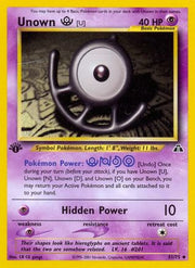 Unown [U] 051/75  - Unlimited Neo Discovery - Uncommon