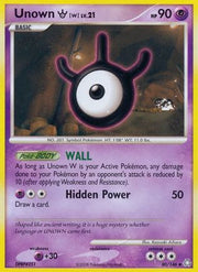Unown (W) 080  Legends Awakened - Uncommon