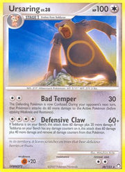 Ursaring 038  Mysterious Treasures - Rare
