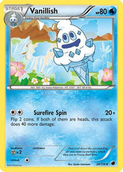 Vanillish 028  - Reverse Holofoil Plasma Freeze - Uncommon