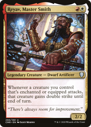 Reyav, Master Smith (CMR-290) - Commander Legends