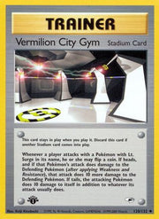 Vermilion City Gym 120/132  - Unlimited Gym Heroes - Uncommon