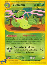 Victreebel 042  - Reverse Holofoil Aquapolis - Rare