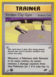 Viridian City Gym 123/132  - Unlimited Gym Challenge - Uncommon