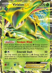 Virizion EX 009  - Holofoil Plasma Blast - Ultra Rare