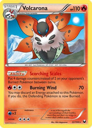 Volcarona 022/108  - Holofoil Dark Explorers - Holo Rare