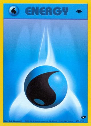 Water Energy 132/132  - 1st Edition Gym Challenge - Common