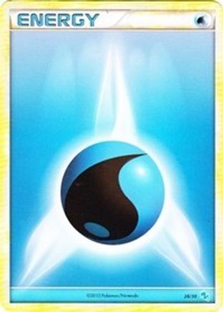 Water Energy (#2) 002  HGSS Trainer Kit Gyarados & Raichu - Common